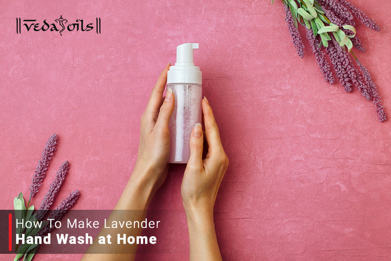 DIY Homemade Lavender Hand Wash