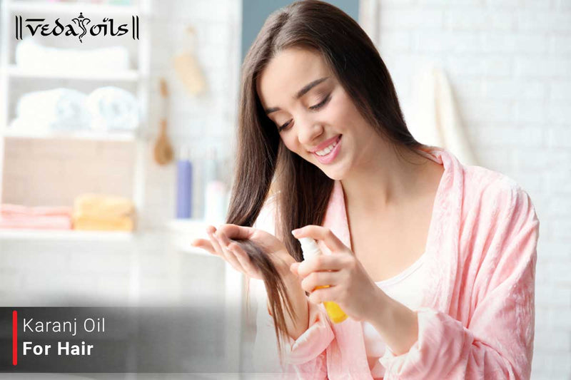 Karanja Oil For Hair & Scalp Care - Natural Solution for Dandruff, Lice & Hair Fall