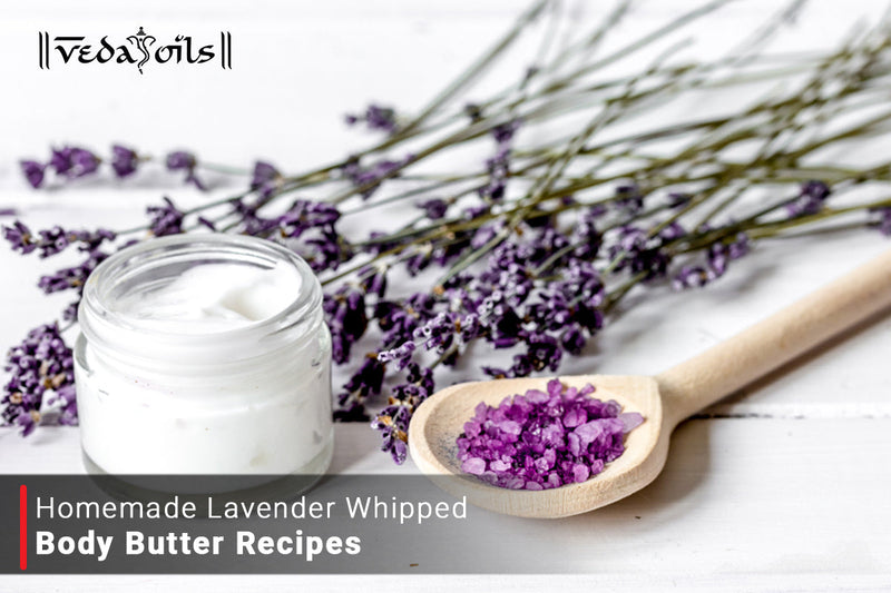 Lavender Whipped Body Butter Recipe -  Simple 4 Steps DIY