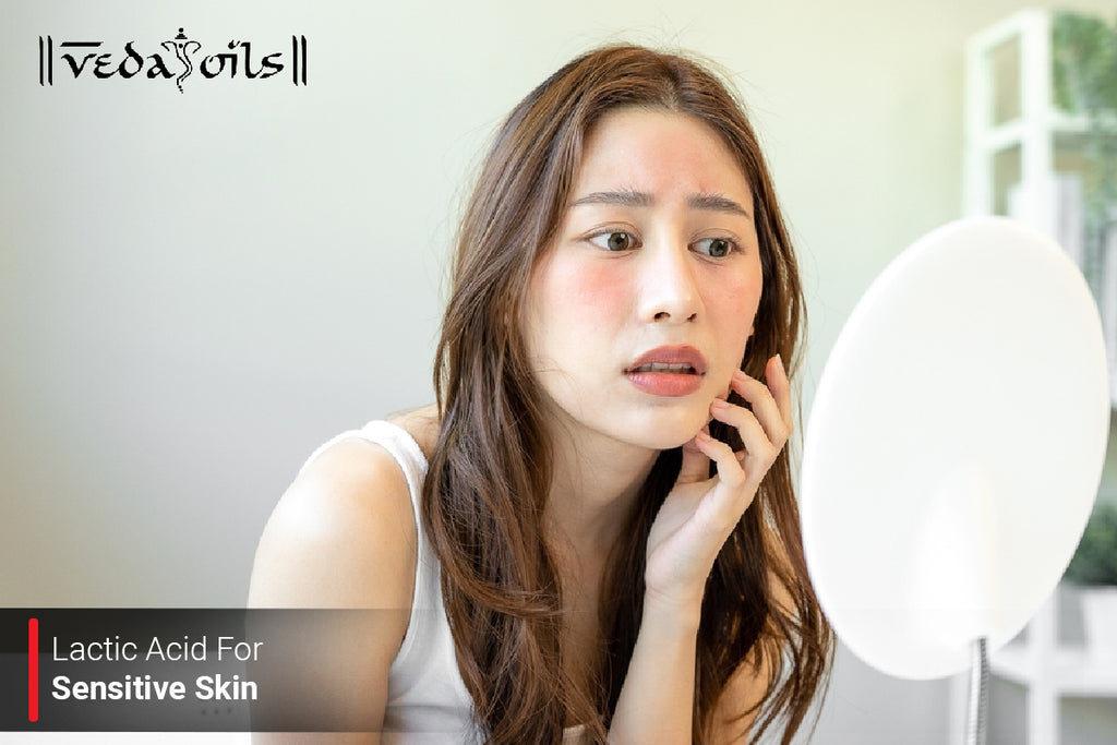 Best Lactic Acid For Sensitive Skin Face Exfoliator Recipe VedaOils