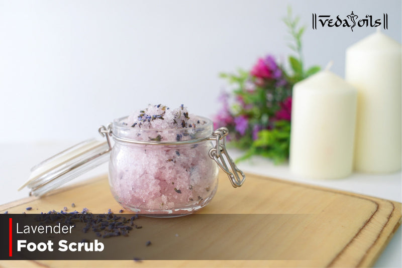 How To Make Lavender Foot Scrub