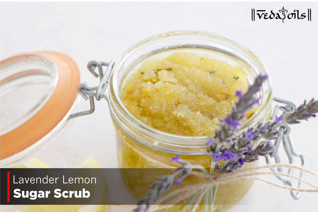 Lemon Lavender Sugar Scrub Recipe