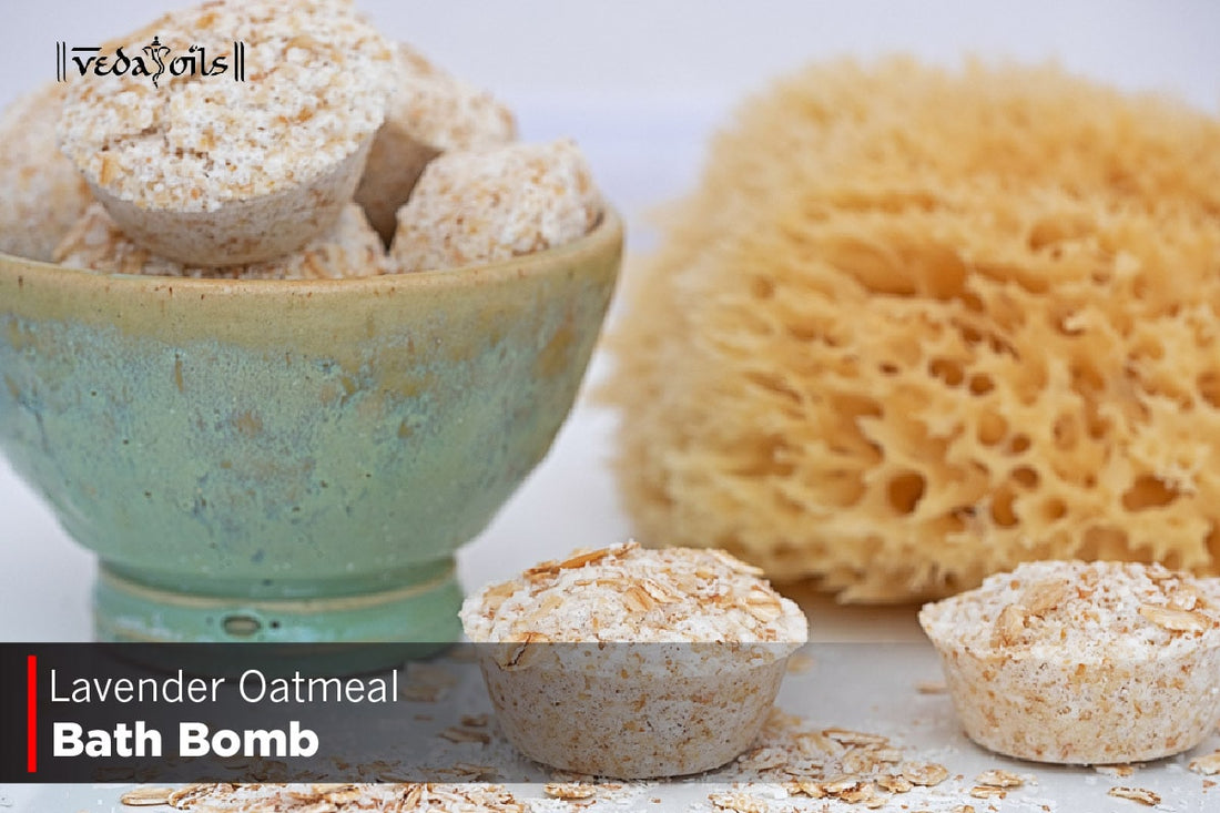 Lavender Oatmeal Bath Bomb