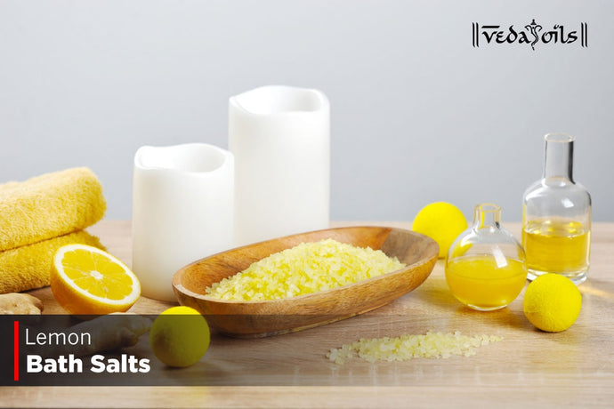 Homemade Lemon Bath Salts