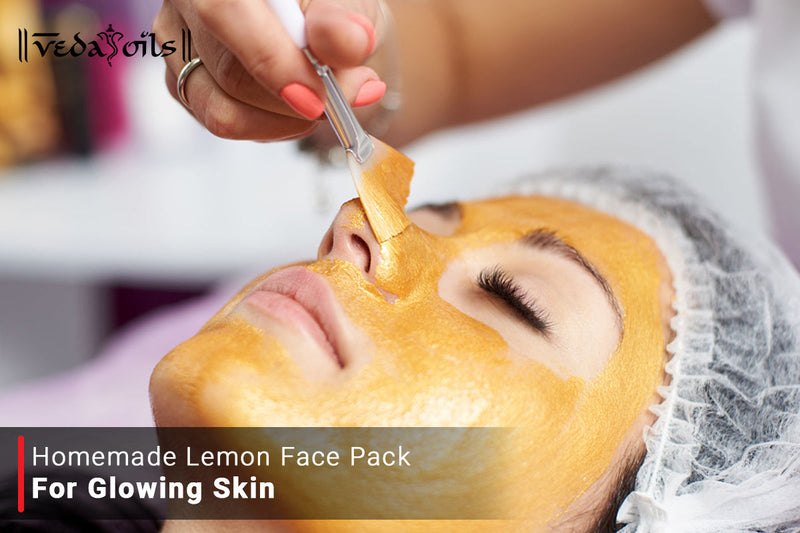 Homemade Lemon Face Packs
