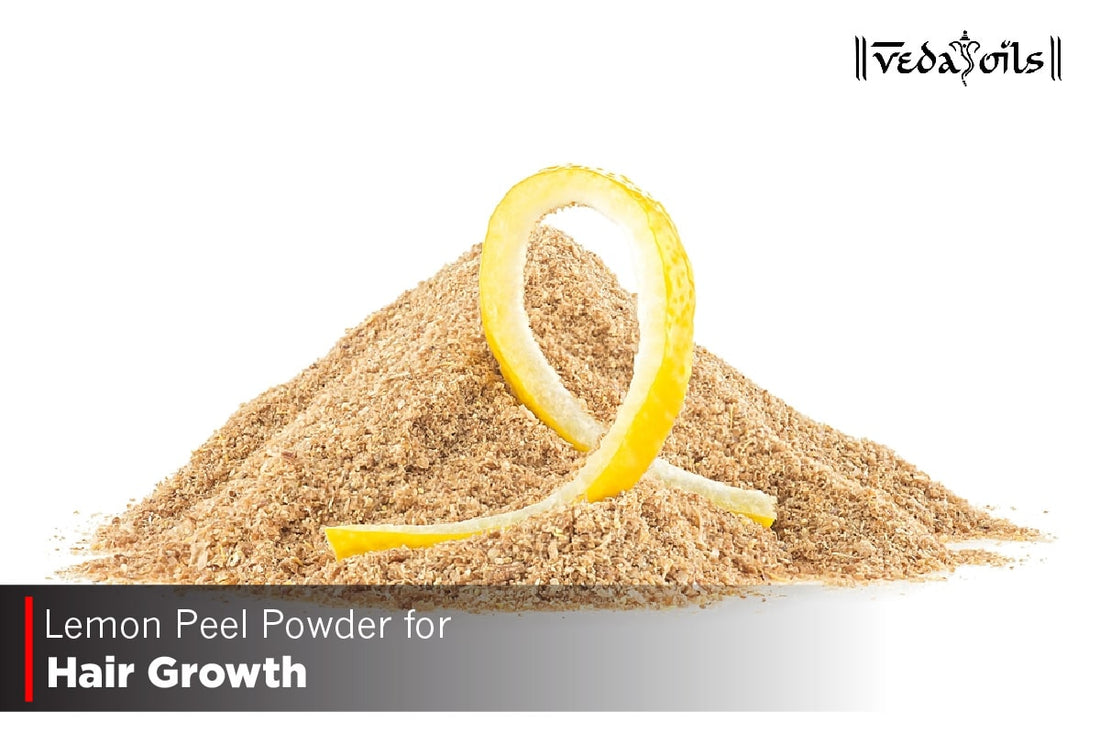 Lemon Peel Powder For Hair Growth