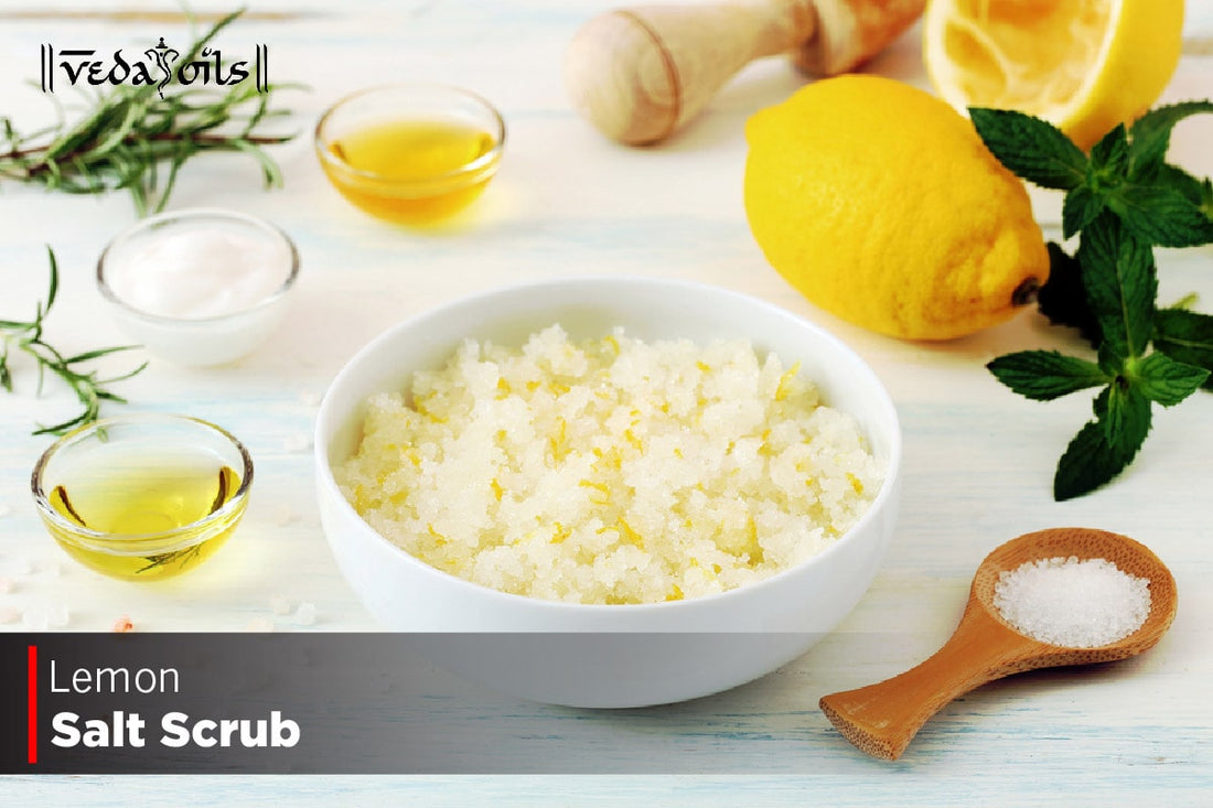 Lemon Salt Scrub