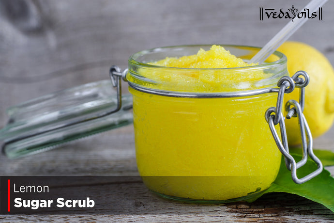 How To Make Lemon Sugar Scrub at Home