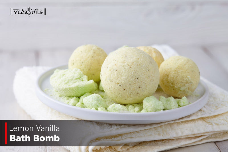 How To Make Lemon Vanilla Bath Bomb
