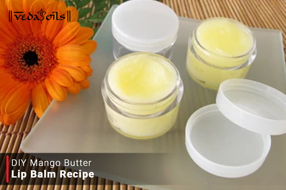 DIY Mango Butter Lip Balm Recipe - Homemade Lip Balm for Lip Care