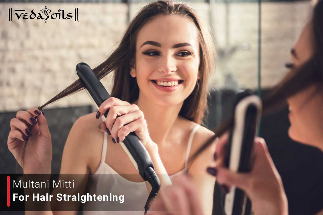 multani mitti for hair straightening
