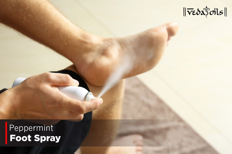 How To Make Peppermint Foot Spray