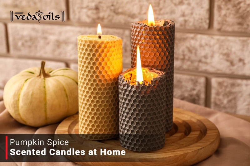DIY Pumpkin Spice Scented Candles | Homemade Scented Candles