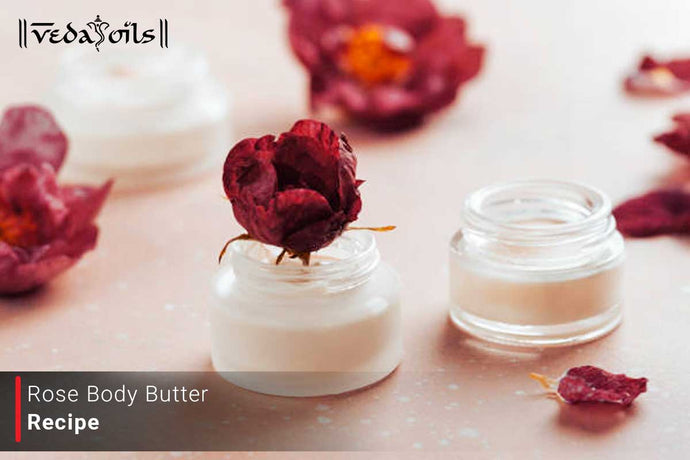 Rose Whipped Body Butter - How to Make Rose Body Butter at Home?
