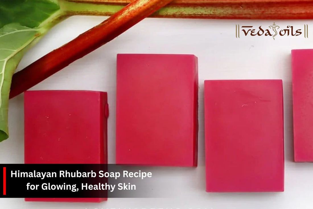How to Make Himalayan Rhubarb Soap at Home – Natural Red Soap DIY