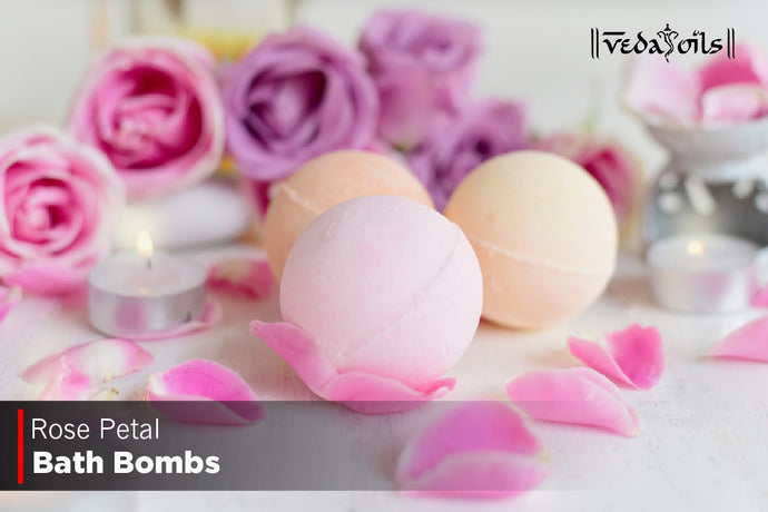 DIY Rose Petal Bath Bomb Recipe