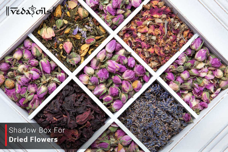 Shadow Box for Dried Flowers - Steps to Make Dried Flower Shadowbox Art
