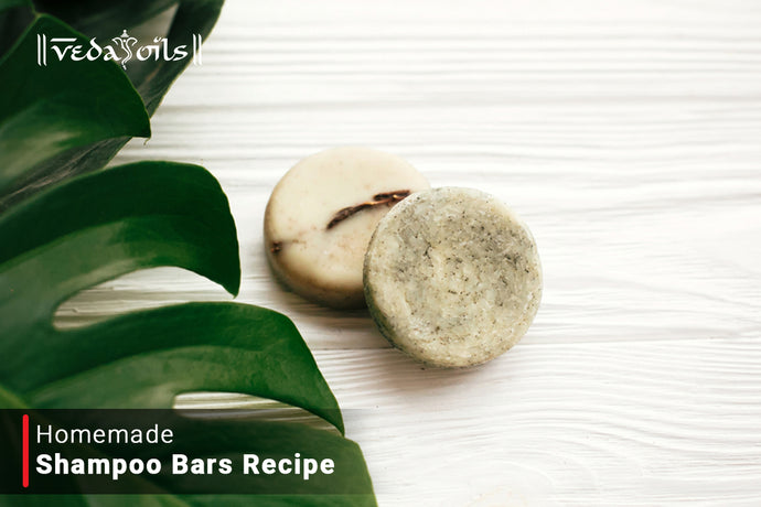 3 Homemade Shampoo Bars Recipe | For Dandruff Free Hair