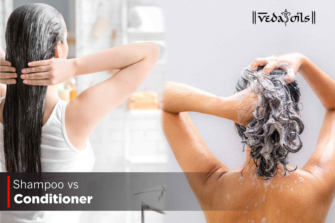 Shampoo vs Conditioner