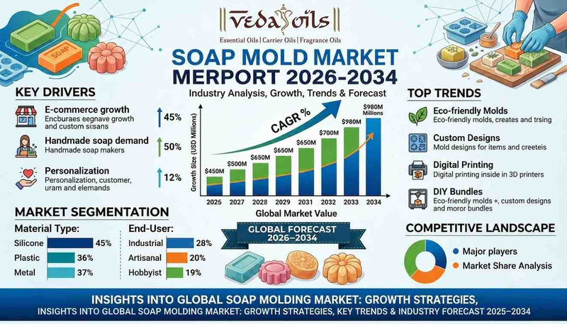 Soap Molds Market Report 2026–2034: Industry Analysis, Growth, Trends & Forecast