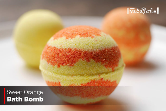How To Make Sweet Orange Bath Bomb at Home