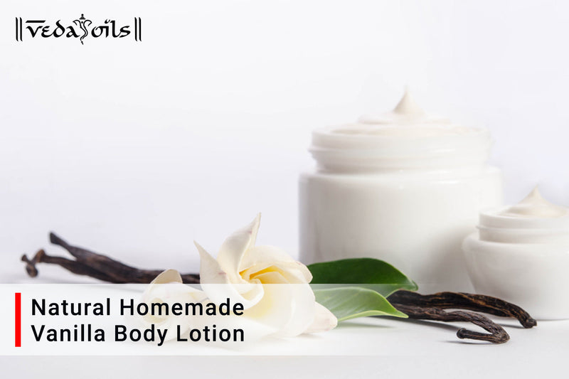 Homemade Vanilla Body Lotion