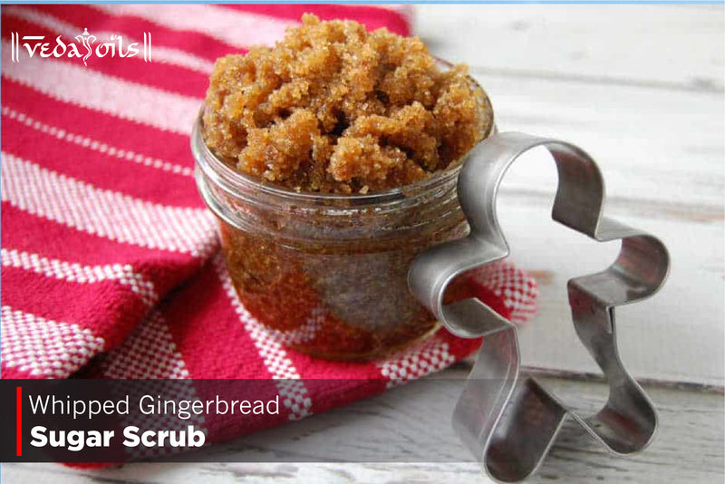 DIY Whipped Gingerbread Sugar Scrub Recipe