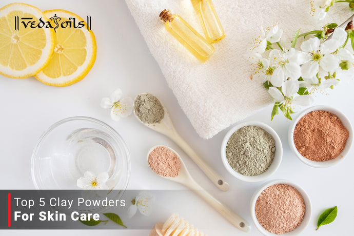 Clay Powders For Skin Care - Make Detoxifying Face Mask