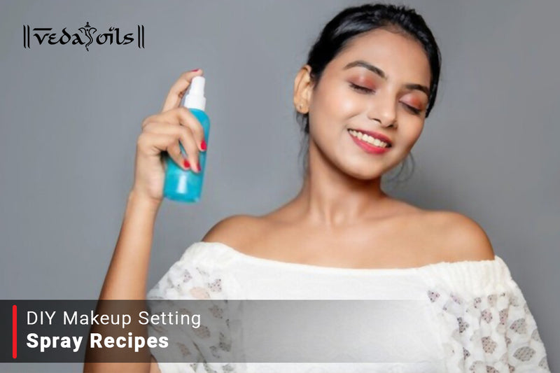 DIY Makeup Setting Spray - Smudge Free Glow