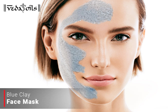 Homemade Blue Clay Face Masks