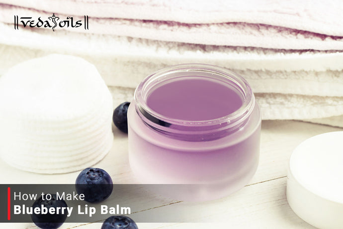 DIY Blueberry Lip Balm Recipe - How to Make at Home