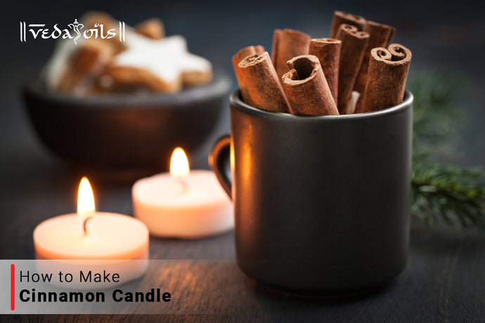 DIY Cinnamon Candles - Making Herbal Candles