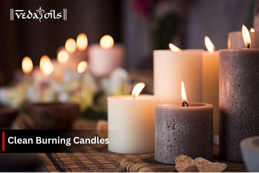 Clean burning candles