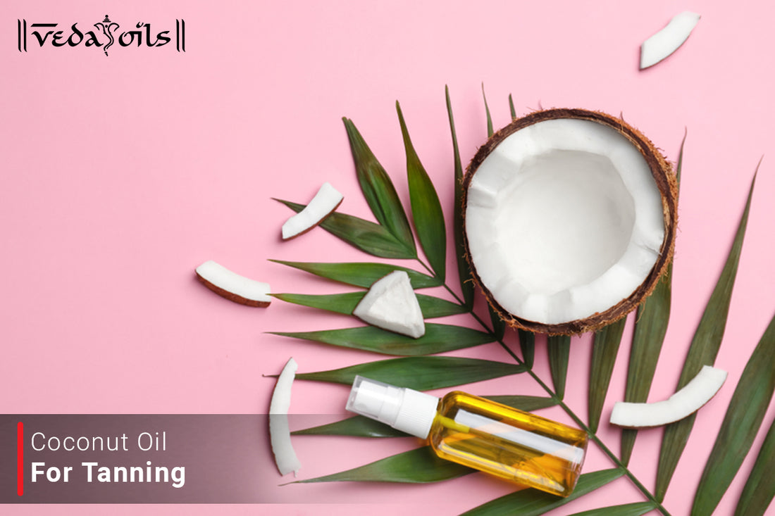 coconut oil for tanning