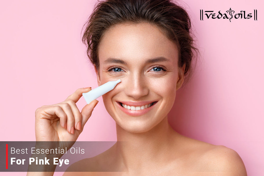 essential oils for pink eye
