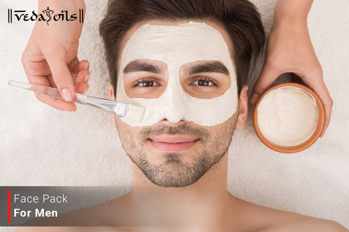 Natural Face Packs For Men | Men's Face Pack For Glowing Skin