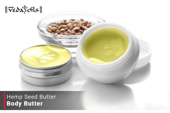 Homemade Hemp Seed Butter For Skin