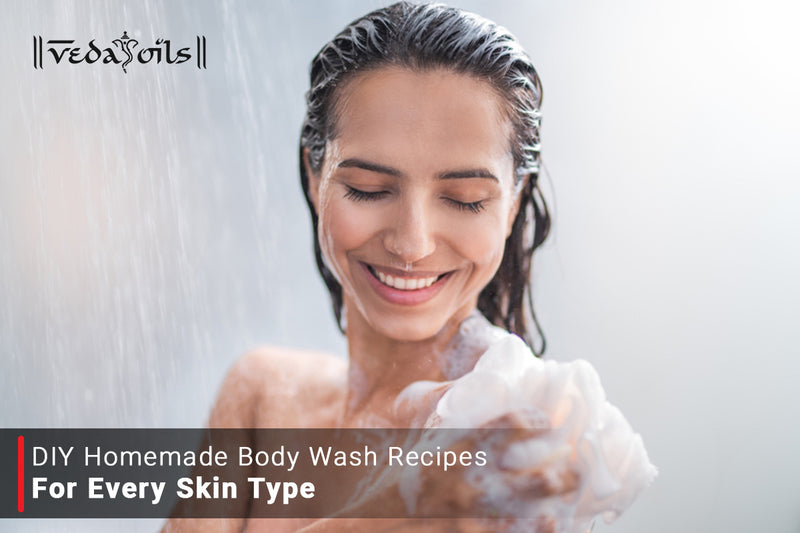 Homemade Natural Body Wash - DIY Recipes For Skin