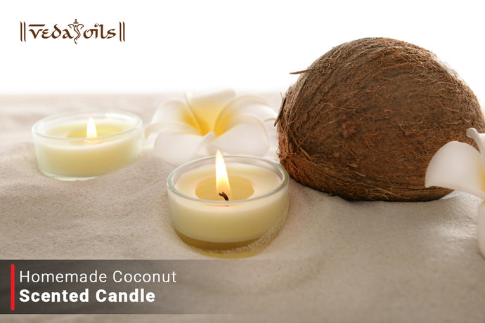How To Make Coconut Candle at Home