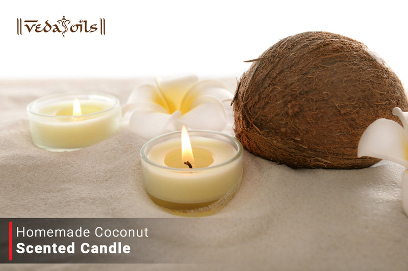 How To Make Coconut Scented Candle at Home