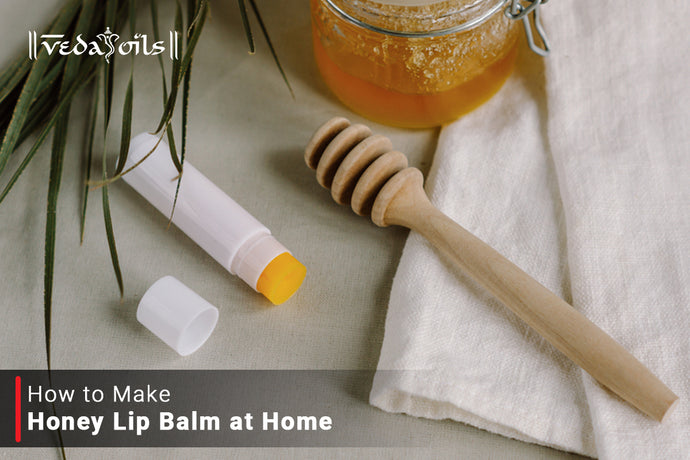 Homemade Honey Lip Balm
