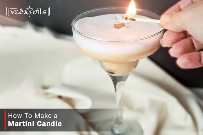 How To Make a Martini Glass Candle at Home