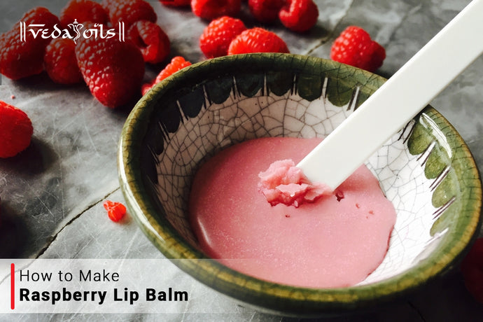 Raspberry Lip Balm Recipe | How to Make Raspberry Flavored Lip Balm