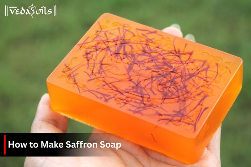 Homemade Saffron Soap for Glowing Skin