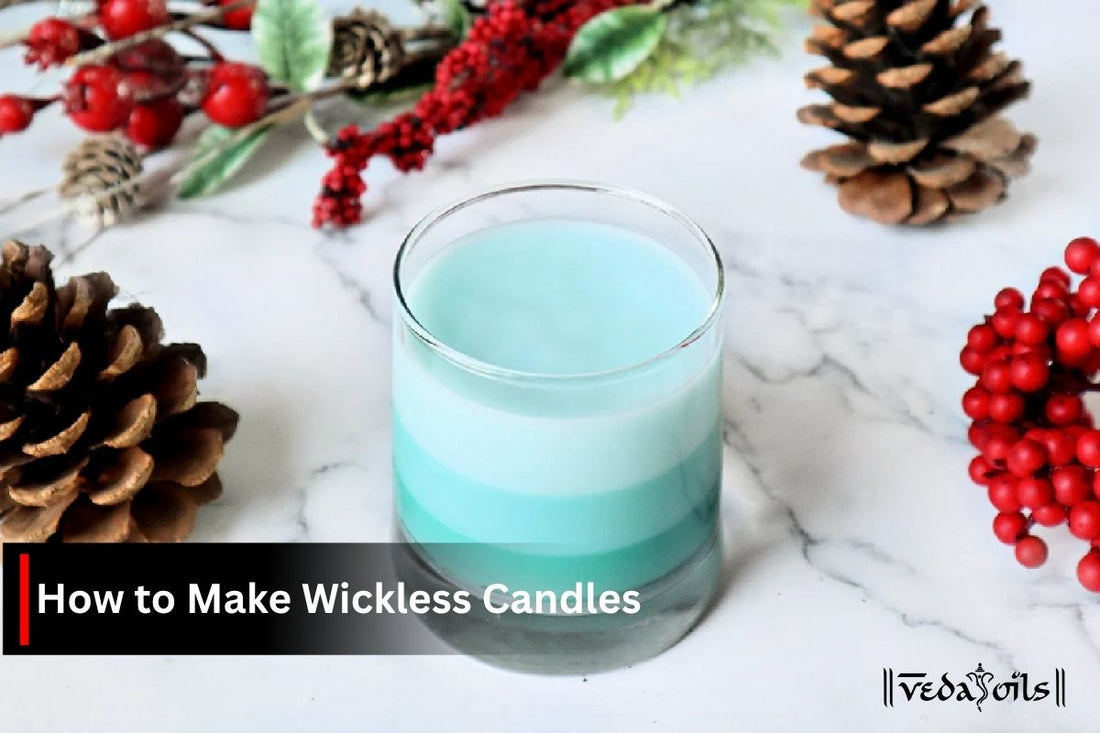 Wickless candles