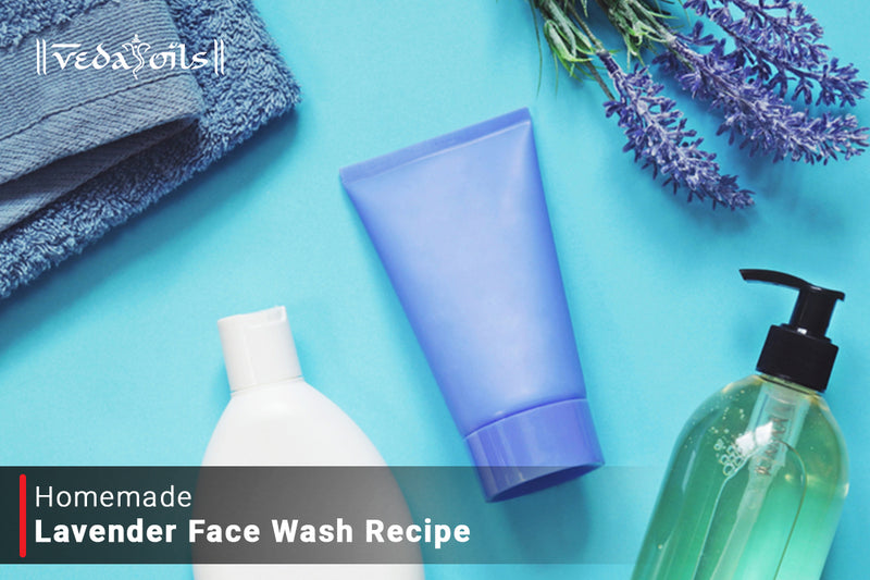 Homemade Lavender Face Wash
