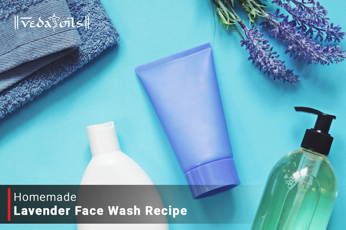 Homemade Lavender Face Wash
