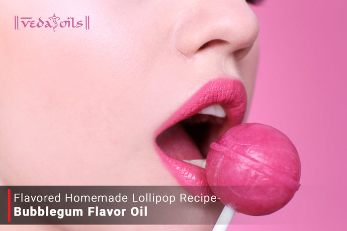 Homemade Flavored Lollipop - Bubblegum Flavor Oil