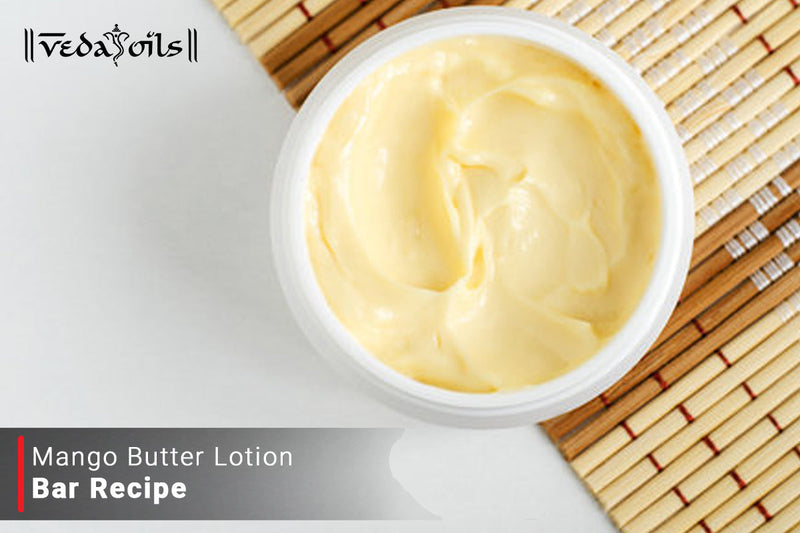 Homemade Mango Butter Lotion Bar