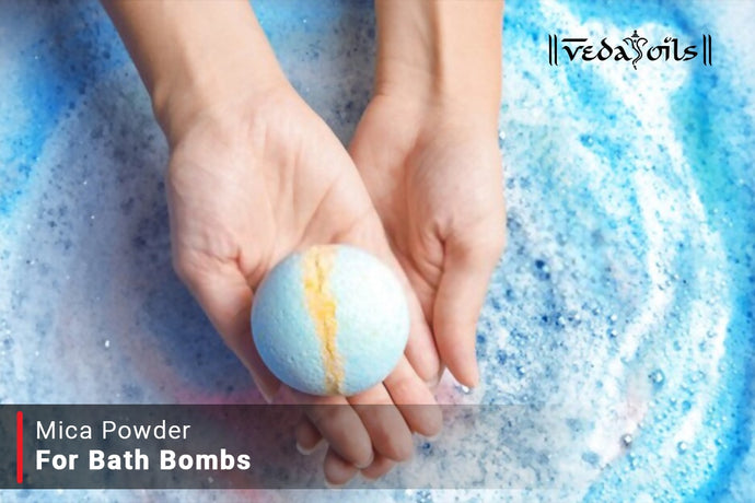 Homemade Mica Powder Bath Bomb Recipe